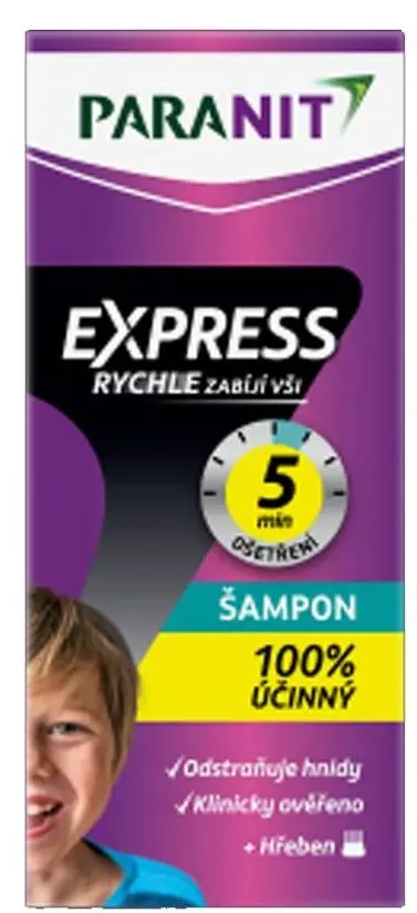 13042-paranit express sampon 100ml+hreben